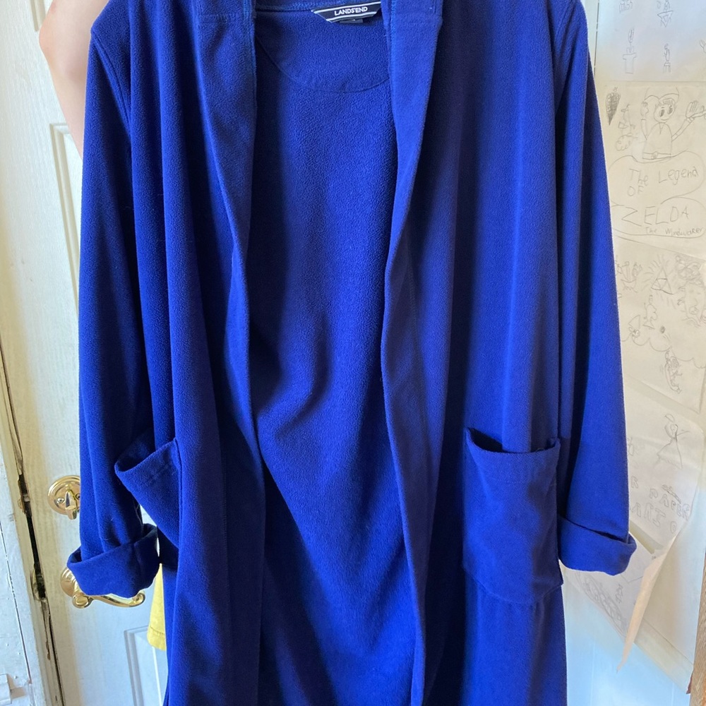 Lands’ End boy’s robe